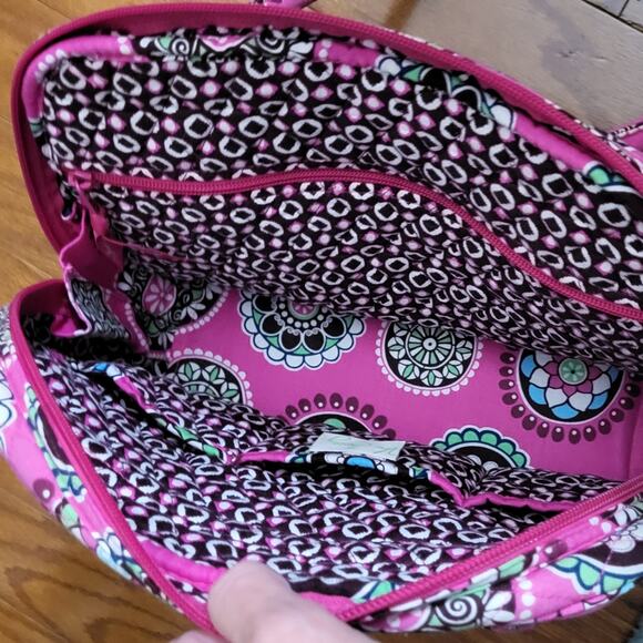 Vera Bradley Pink Satchel with Intricate Patterns - Picture 4 of 16